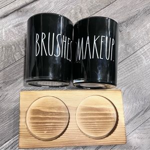 Rae Dunn Makeup Organization